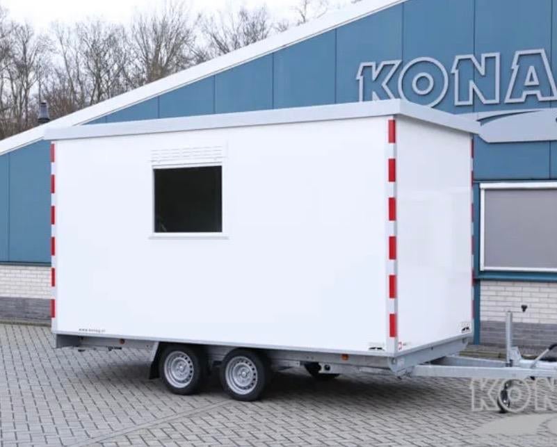 Schaftkeet te huur, Doe-het-zelf en Verbouw, Bouwketen en Schaftketen, Ophalen of Verzenden, Gebruikt