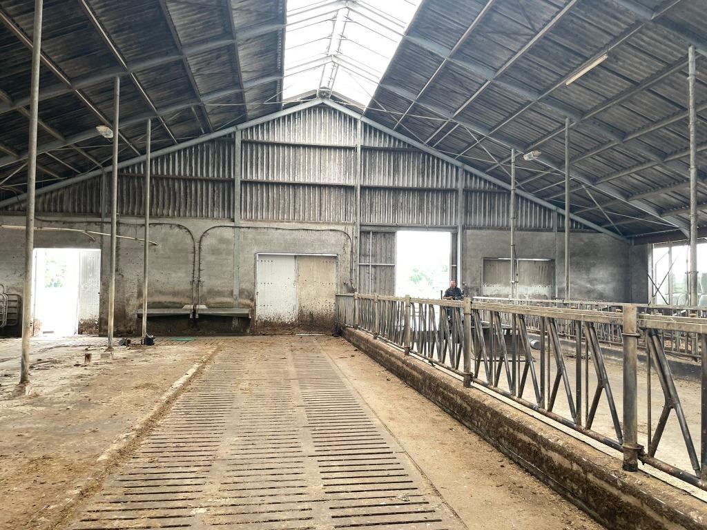 Gedemonteerde spanten en gordingen gebruikte stal/schuur, Doe-het-zelf en Verbouw, Overige Doe-het-zelf en Verbouw, Gebruikt, Ophalen of Verzenden
