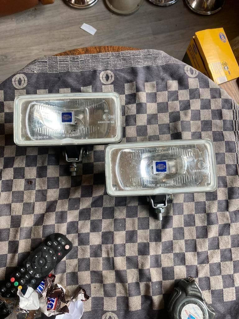 Oldtimer 2 Hella verstralers comet 550, Ophalen of Verzenden, Gebruikt