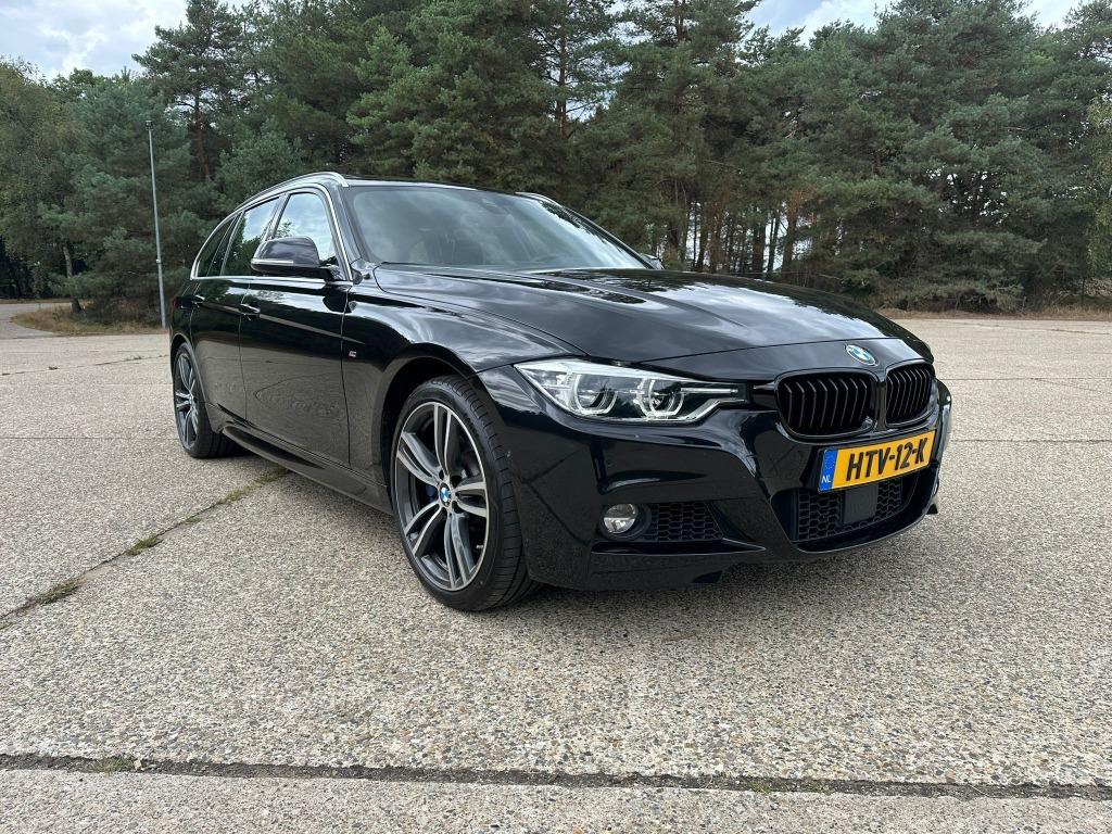 bmw 340i  x-drive individual touring LCI BOM VOL!!, 1655 kg, Zwart, Leder, USB