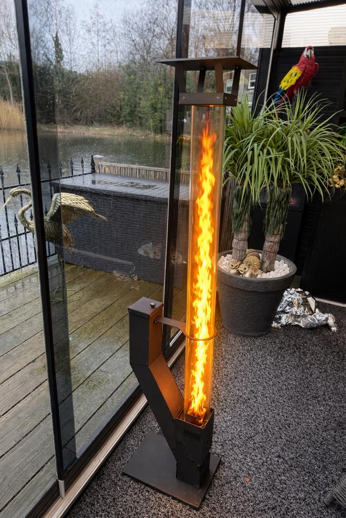 Sfeervolle Pelletkachel voor Tuin & Terras - Nieuw!, Ophalen of Verzenden, Nieuw