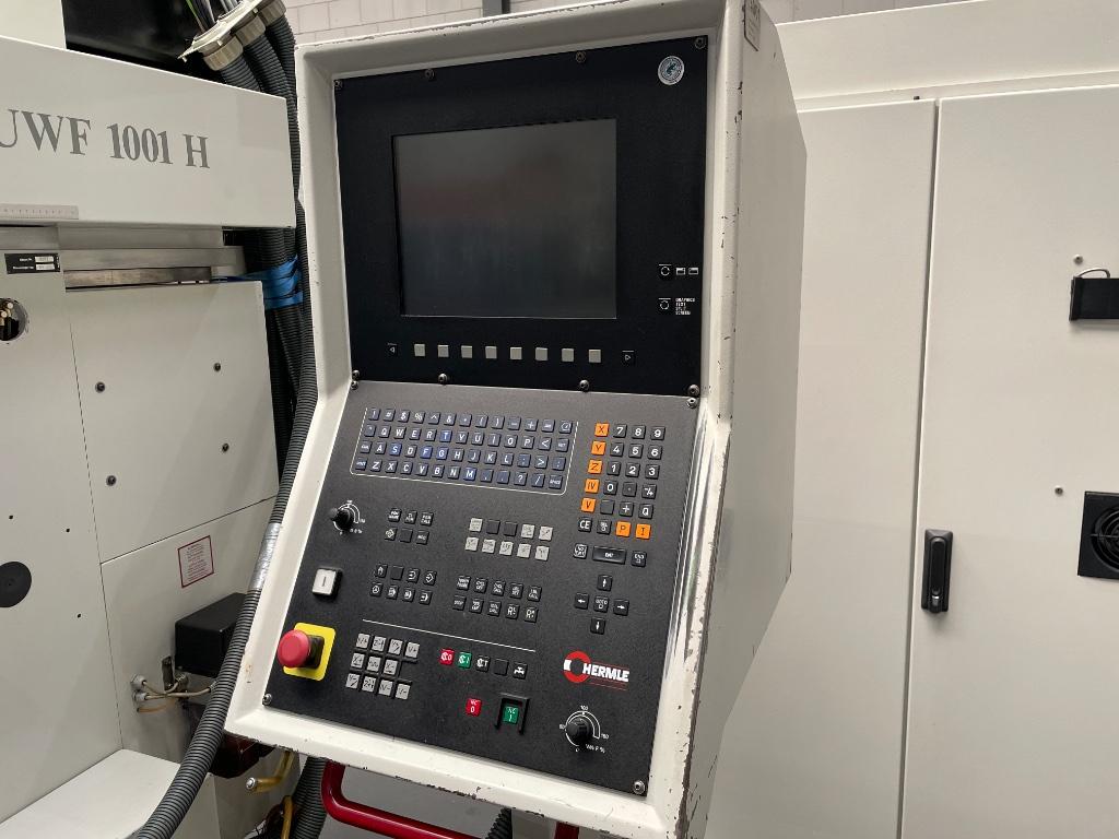 CNC freesbank Hermle UWF 1001 H met Heidenhain besturing, Ophalen, Gebruikt, Minder dan 500 mm, Freesbank