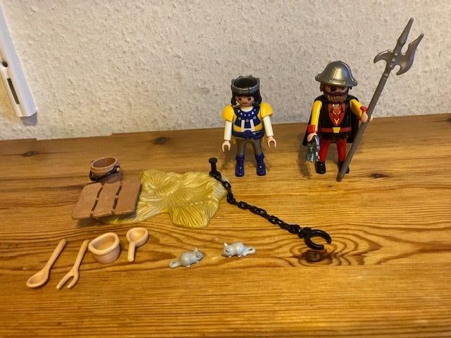Playmobil gevangen prins set 3328 jaren 2000 oud, Kinderen en Baby's, Speelgoed | Playmobil, Ophalen of Verzenden, Gebruikt, Complete set