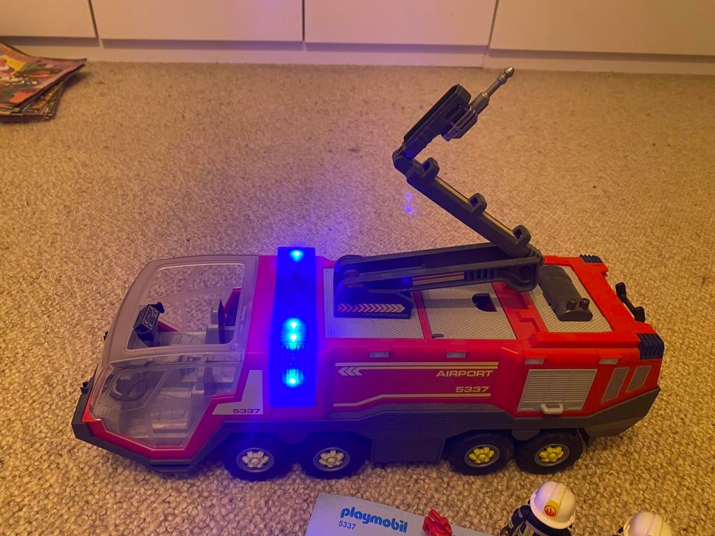 Platmobil brandweerauto 5337, Ophalen, Gebruikt