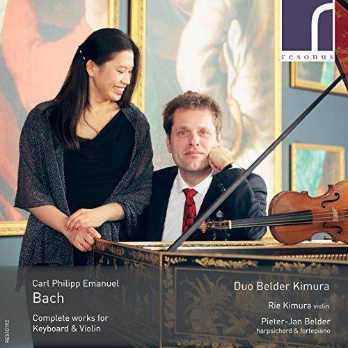 NIEUW 2CD CPE Bach: Complete Works for Keybaord & Violin, Ophalen of Verzenden, Classicisme, Nieuw in verpakking, Kamermuziek