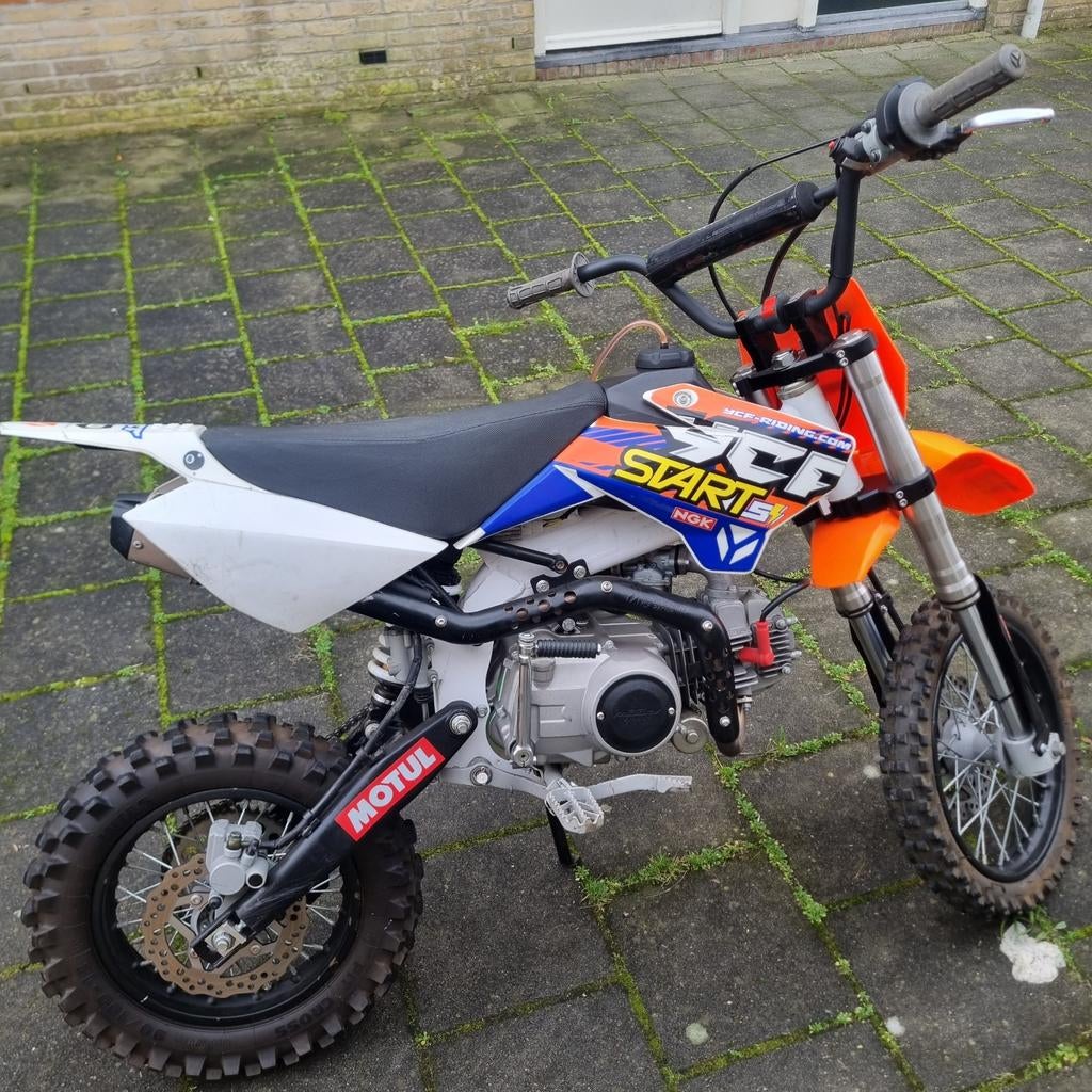YCF 125cc Kindercrosser Semi-Automaat, Fietsen en Brommers, Ophalen, Gebruikt, Dirtbike, YCF