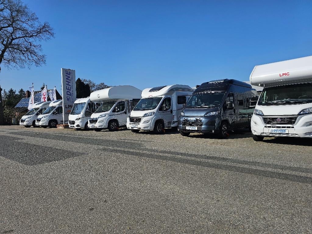 Camper of caravan huren bij AC Dehne GmbH (ruim 30 modellen)