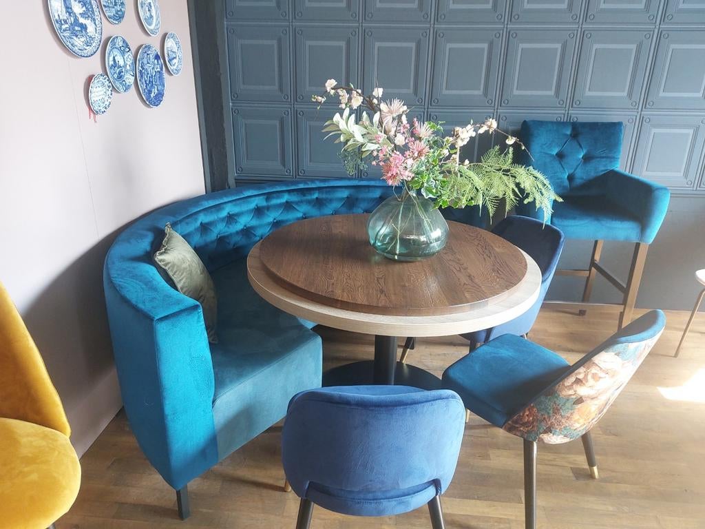 Grote partij HORECA WANDBANKEN / 2e hands & Nieuw, Zakelijke goederen, Horeca | Meubilair en Inrichting, Ophalen, Gebruikt, Complete inventaris