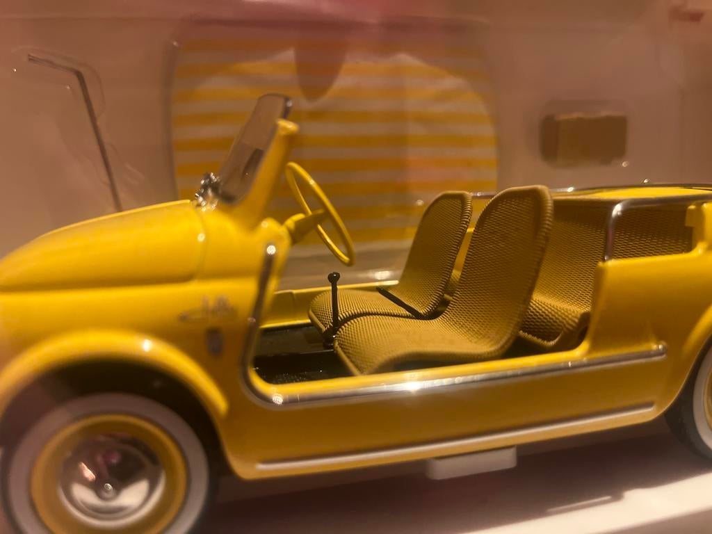 Norev Fiat 500 Jolly 1/18 - Nieuw in verpakking!, Auto, ., Nieuw, Norev