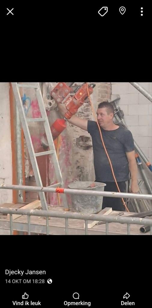 Betonboringen  sleuven frezen  dozen, Diensten en Vakmensen, Slopers en Sloopwerkzaamheden