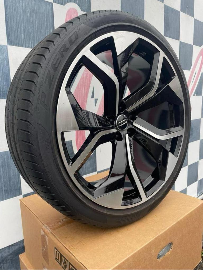 22 inch Audi velgen Q7 E tron Q8 SQ7 5x112, 285 mm, Banden en Velgen, Nieuw, Overige maten