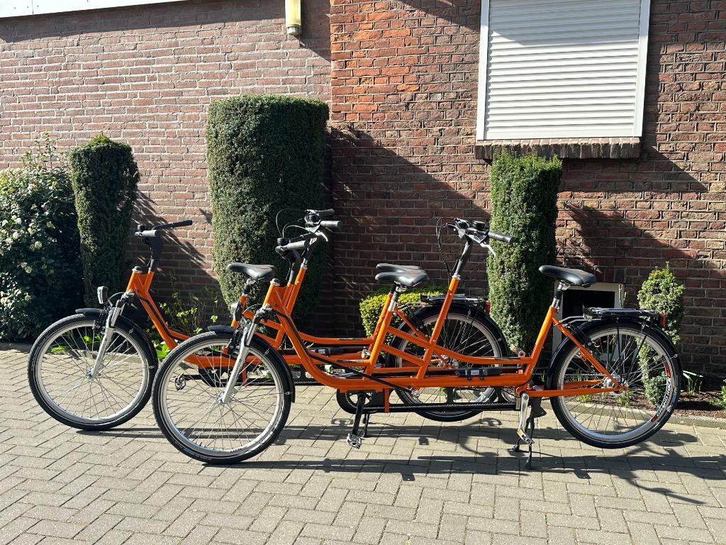 NIEUW! Huka Copilot 26" Therapeutische Tandem - Elektr. ond., Fietsen en Brommers, Fietsen | Tandems, Minder dan 10 versnellingen