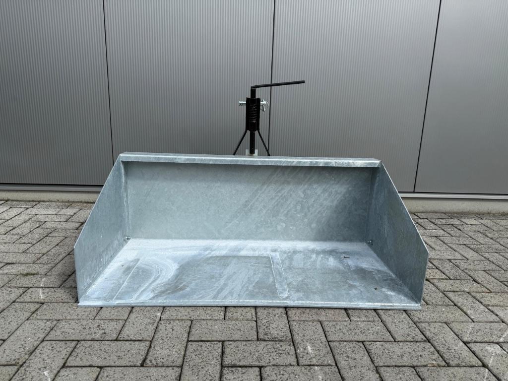 Grondbak voor minitrekker / compacttrekker 100/120 cm breed, Verzenden, Glastuinbouw, Grondbewerking