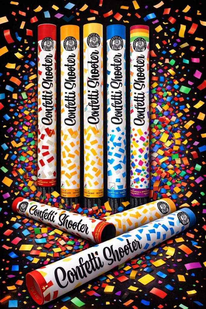 Confetti Shooters ( kanon ), Ophalen of Verzenden, Nieuw, Feestartikel, Carnaval