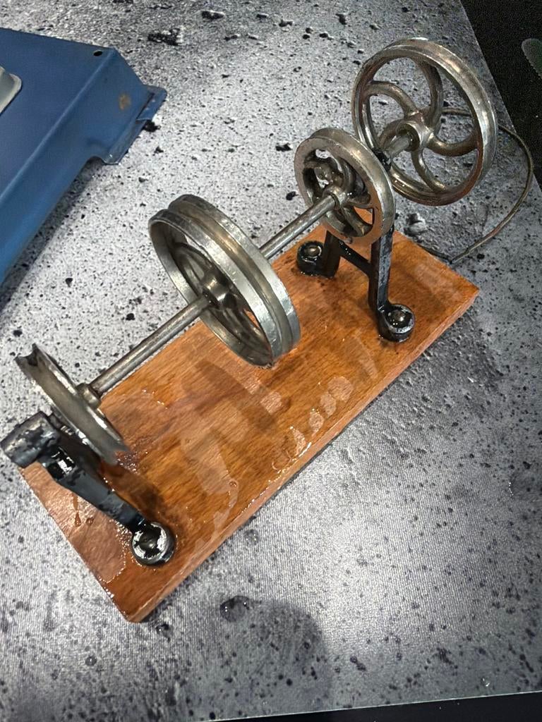 Vintage Stirling Motor Model, Antiek en Kunst, Antiek | Overige Antiek, Ophalen of Verzenden