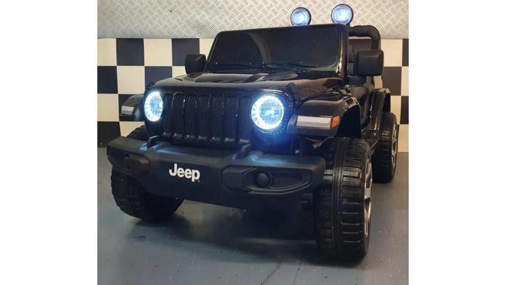 Elektrische kinderauto Jeep Wrangler 12 volt 4motoren, Ophalen, Nieuw