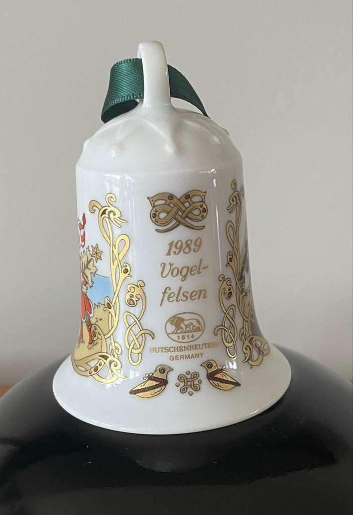 Hutschenreuther Kerstklokje 1989 - Beschadigd, Diversen, Kerst, Ophalen of Verzenden