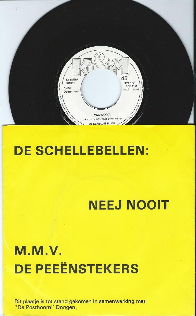 De schellebellen - neej nooit, Cd's en Dvd's, Ophalen of Verzenden, Gebruikt, Overige formaten, Overige genres