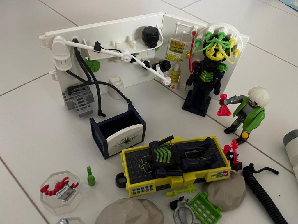 Playmobil gangster laboratorium 4880, Ophalen of Verzenden, Gebruikt