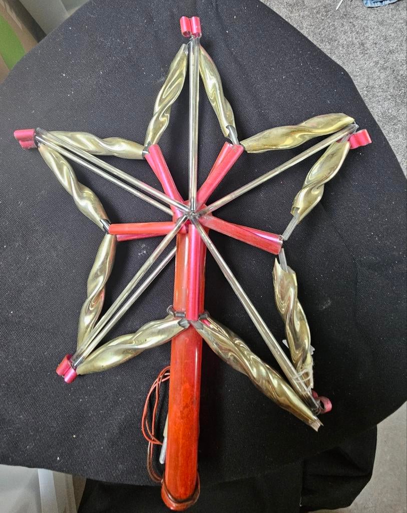 Gablonzer ster piek, Diversen, Kerst, Ophalen of Verzenden