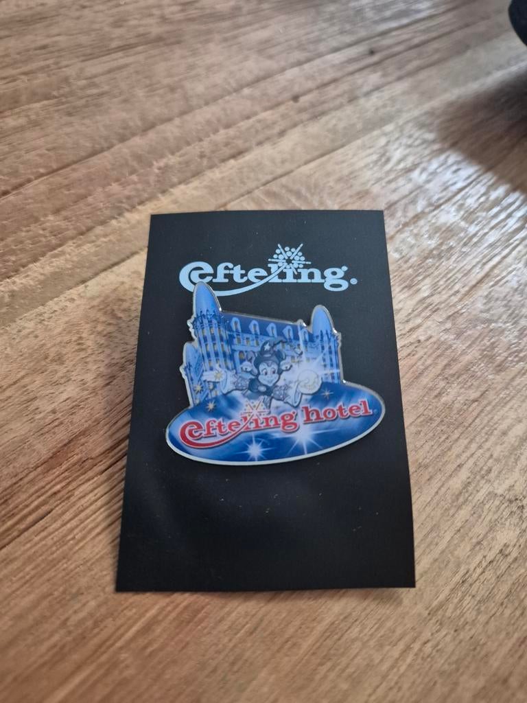 Eftelinghotel pin (PinParade), Verzamelen, Efteling, Ophalen of Verzenden, Zo goed als nieuw, Button of Speldje