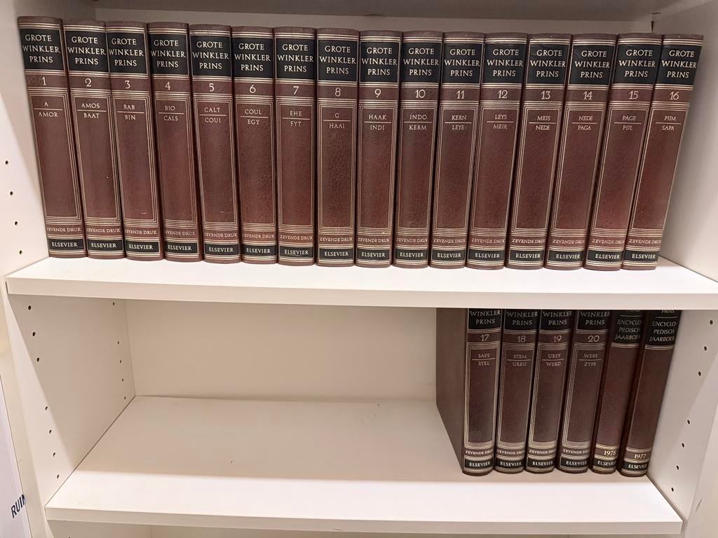 Winkler Prins Encyclopedie 7e Druk, Boeken, Ophalen of Verzenden, Gelezen, Algemeen, Complete serie