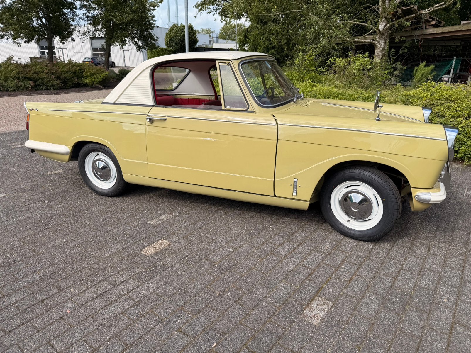 Triumph Herald Coupé bouwjaar 1962, Auto's, Triumph, 1153 cc, Achterwielaandrijving, Overige kleuren, 4 stoelen