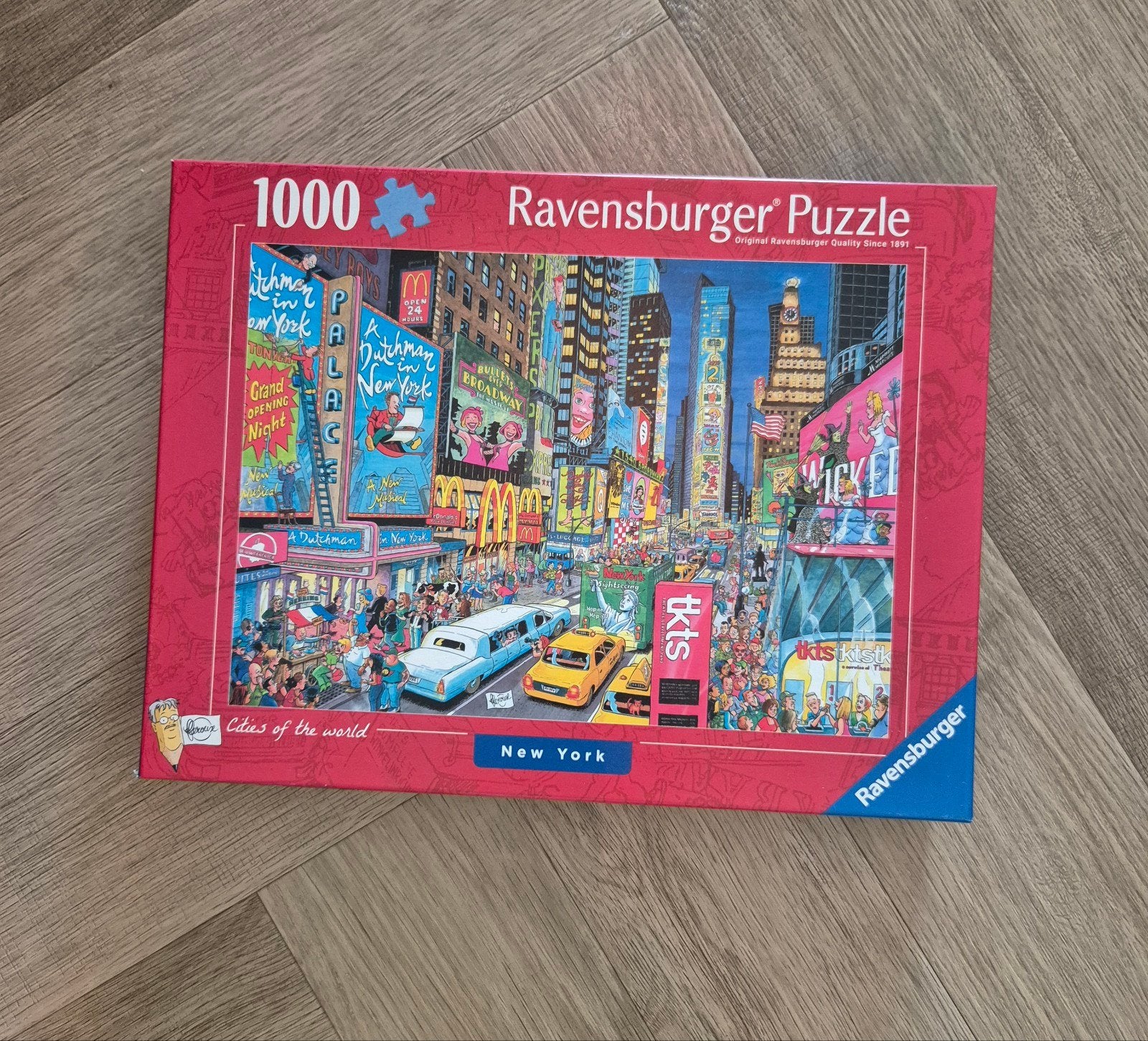 Ravensburger legpuzzel "new york" / 1000 stukjes, Ophalen, 500 t/m 1500 stukjes, Zo goed als nieuw, Legpuzzel