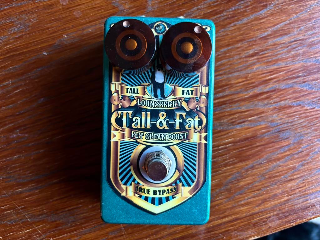 Lounsberry Tall and Fat Overdrive Booster Preamp Hammond, Ophalen of Verzenden, Zo goed als nieuw, Volume