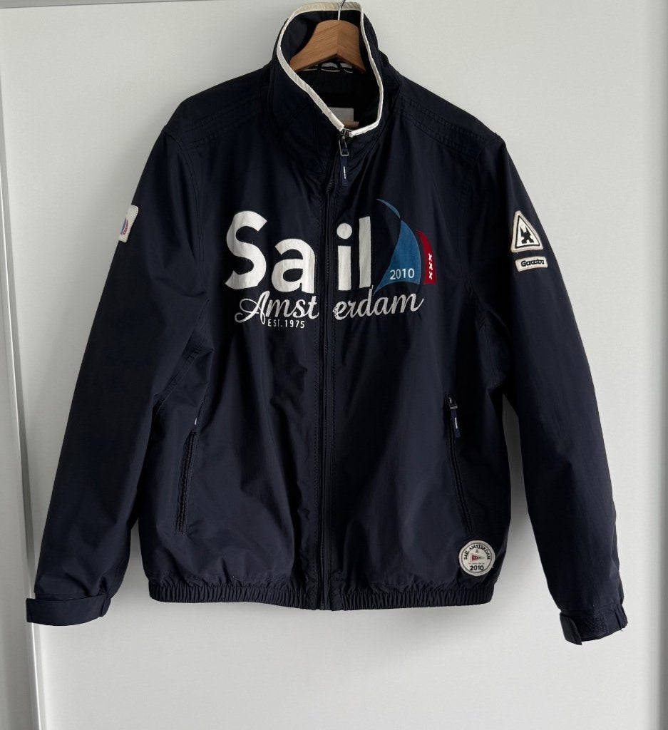 Gaastra Sail Amsterdam heren jas, Maat 52/54 (L), Gaastra, Blauw, Ophalen of Verzenden