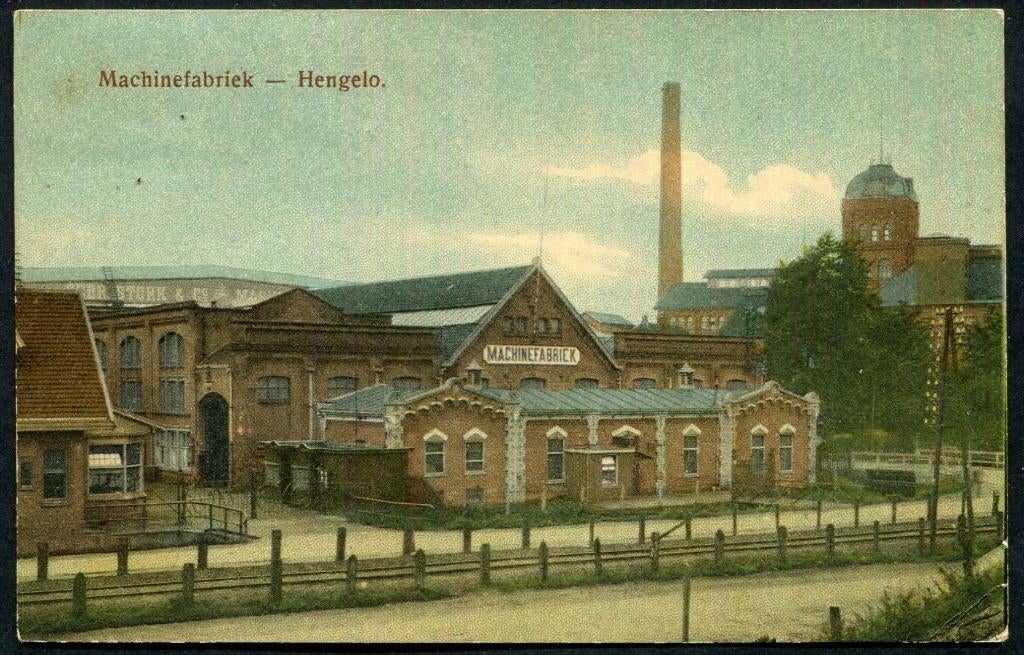 Hengelo (o)  Machinefabriek Stork industrieplein - 29-6-1926, Verzamelen, Ophalen of Verzenden, 1920 tot 1940, Gelopen, Overijssel
