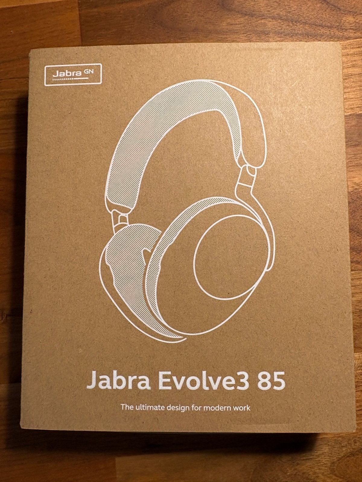 Jabra Evolve3 85 MS Link390c Zwart Headset, Bluetooth, Nieuw, Ophalen of Verzenden, Over-ear