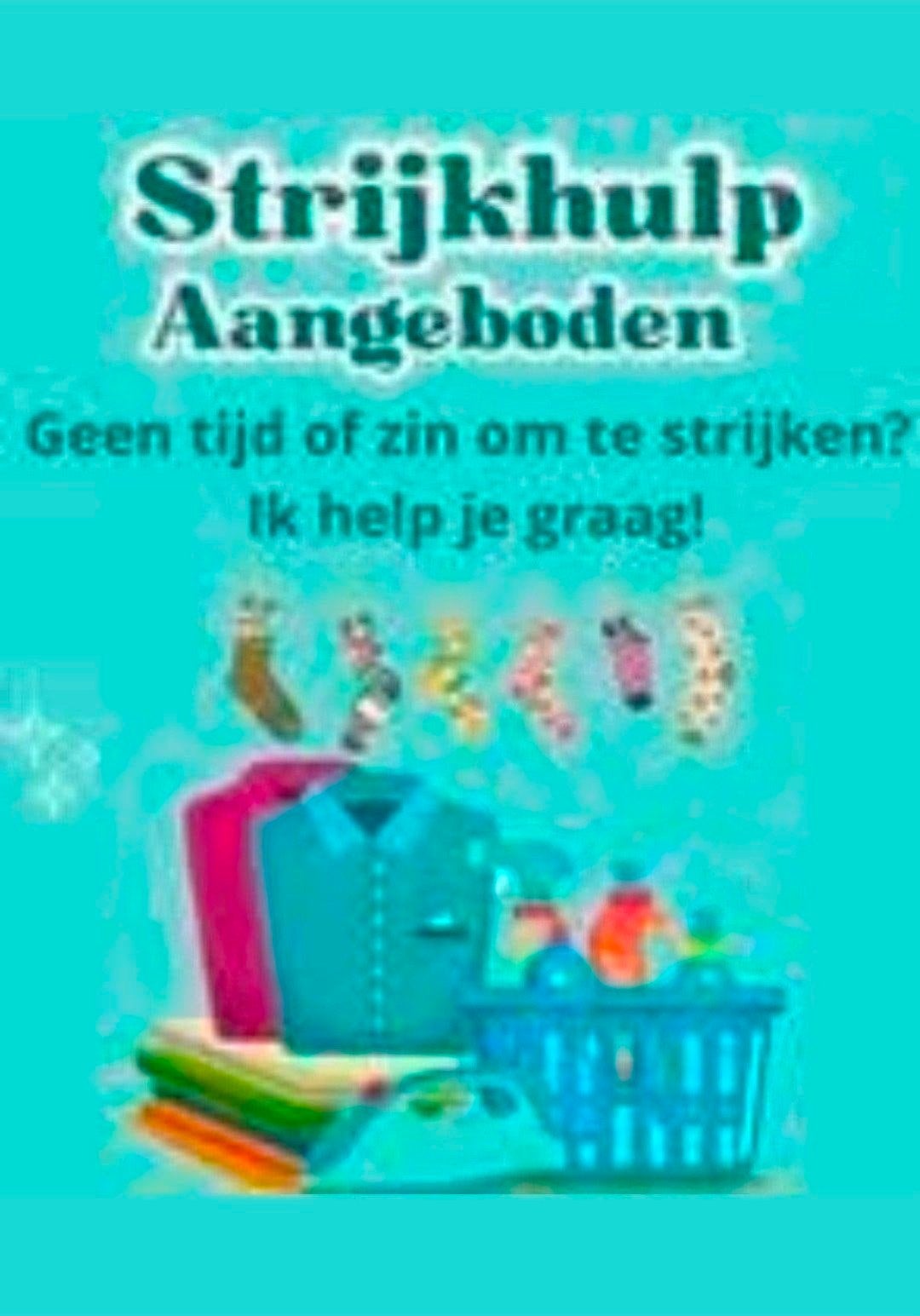 strijkhulp aangeboden, Overige uren, Overige niveaus, Vanaf 10 jaar, Overige vormen