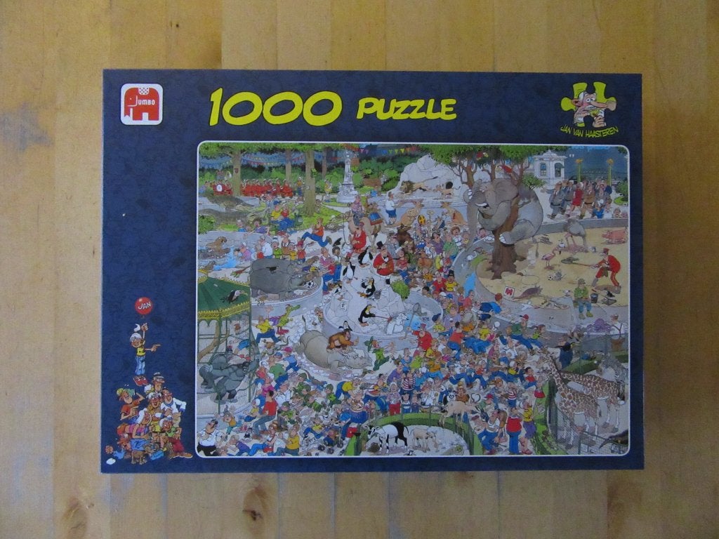 Jan van Haasteren puzzels 1000 stukjes, Ophalen, 500 t/m 1500 stukjes, Zo goed als nieuw