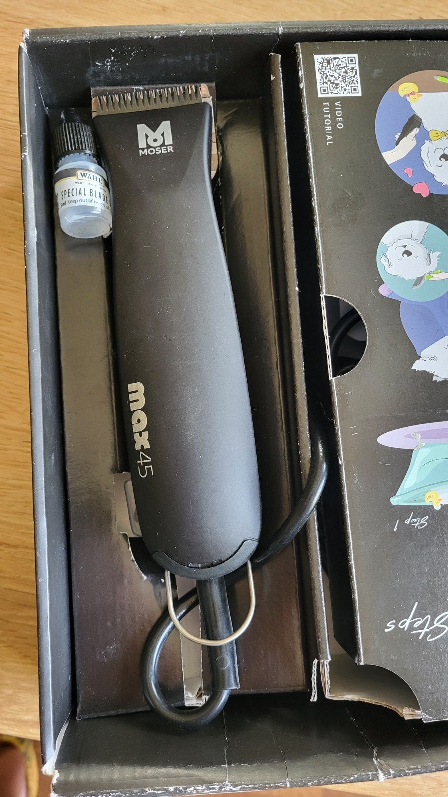 Moser MAX 45 tondeuse / scheerapparaat, Ophalen, Zo goed als nieuw