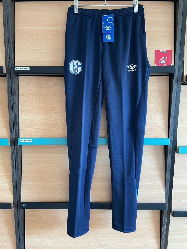 Schalke 04 Umbro Trainingsbroek Blauw Nieuw Maat S, Blauw, Nieuw, Ophalen of Verzenden, Voetbal