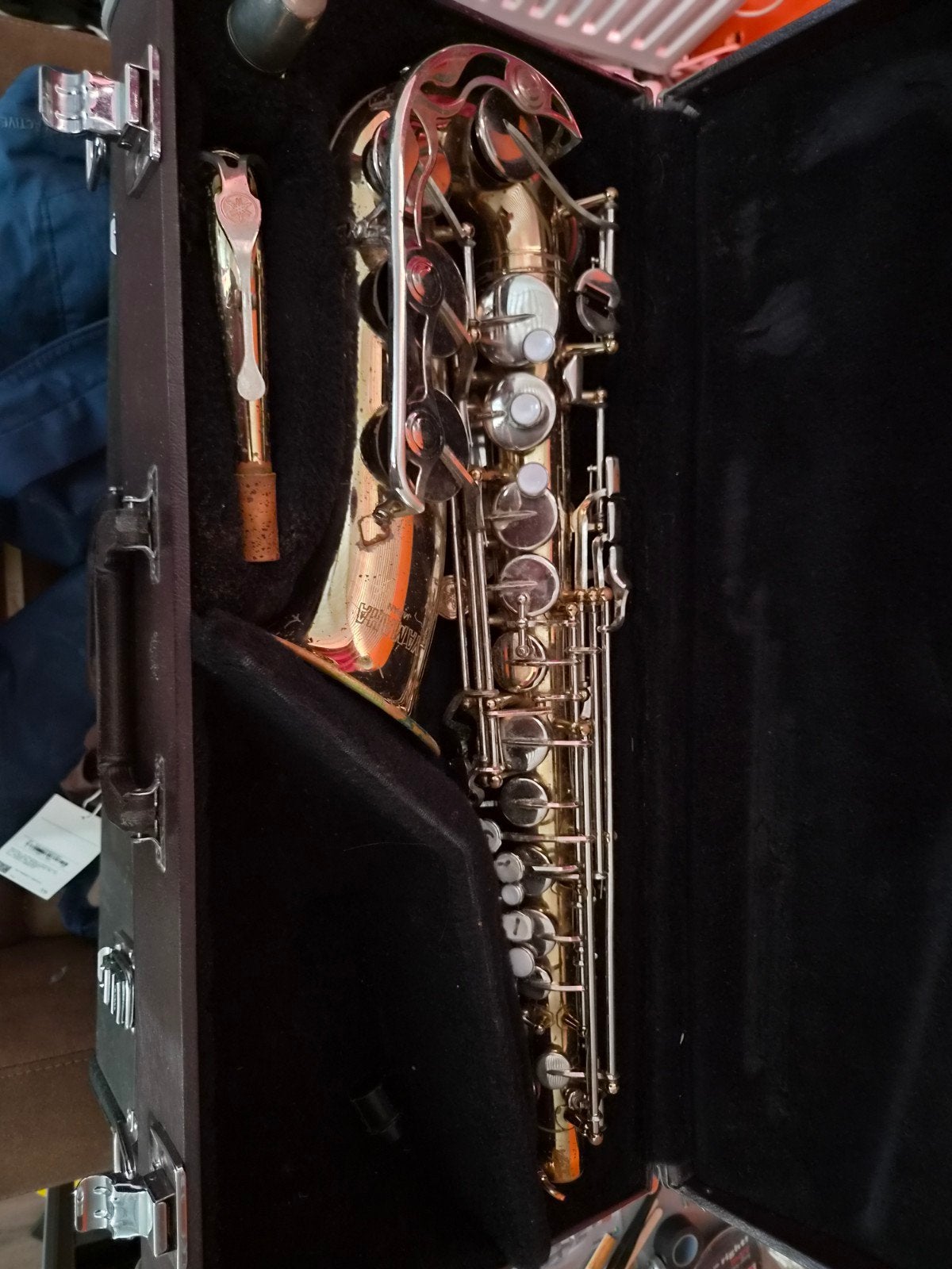 Yamaha YAS-275 en YAS-23 Altsaxofoon, Muziek en Instrumenten, Blaasinstrumenten | Saxofoons, Ophalen of Verzenden, Gebruikt, Alt