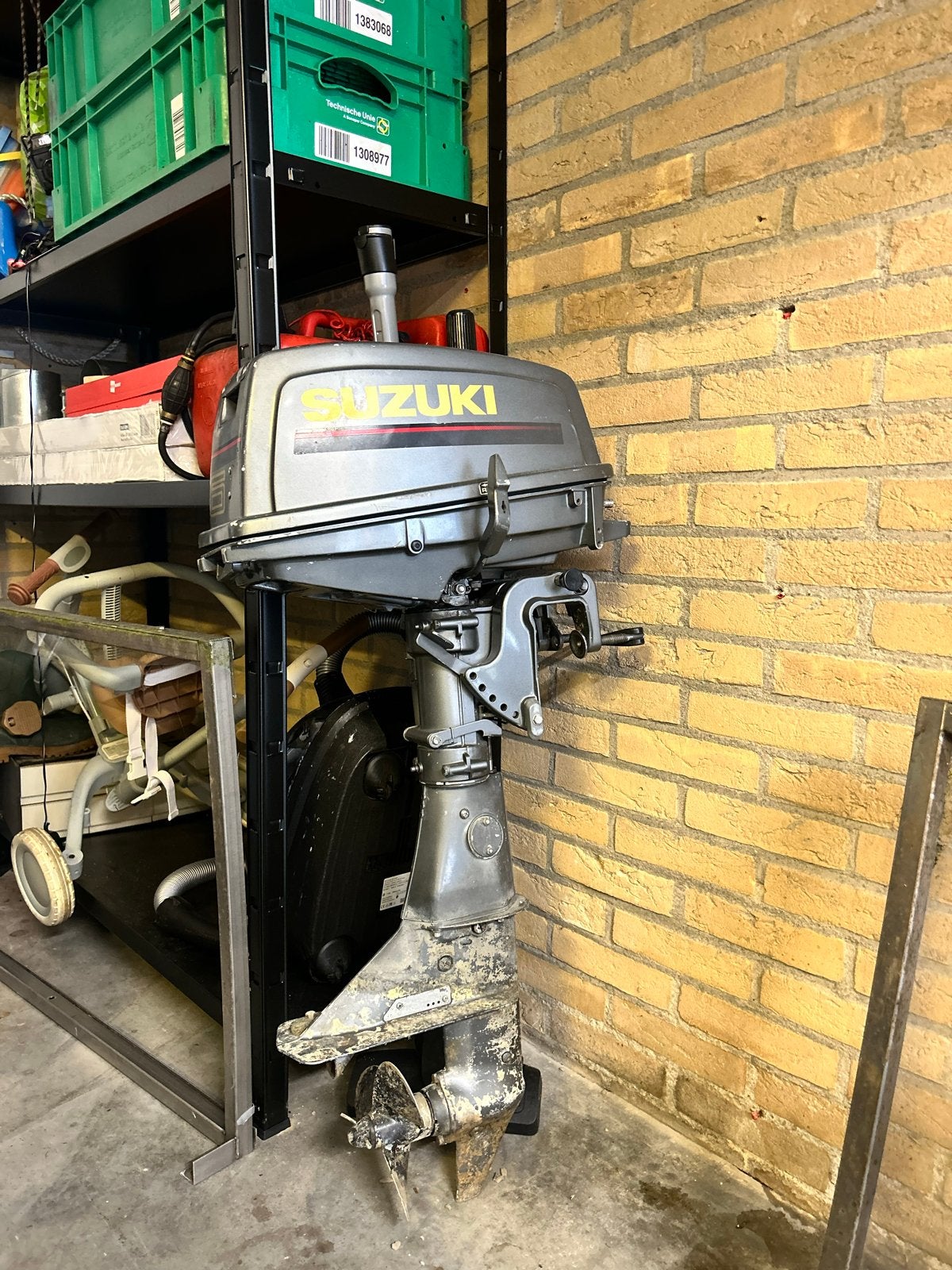 Suzuki Buitenboordmotor - Goed onderhouden, Gebruikt, 5 tot 10 pk, Ophalen of Verzenden, Buitenboordmotor