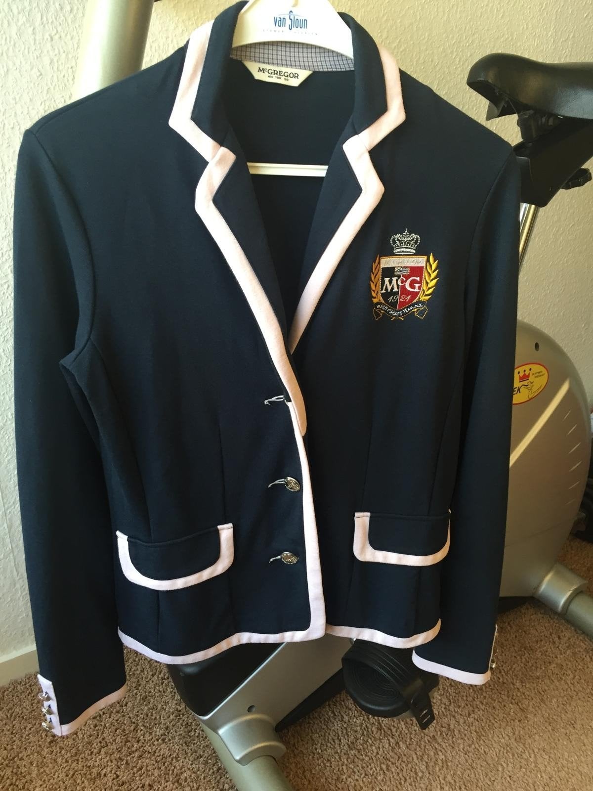 Mcgregor jasje, Kleding | Dames, Jassen | Zomer, McGregor, Blauw, Ophalen of Verzenden, Zo goed als nieuw
