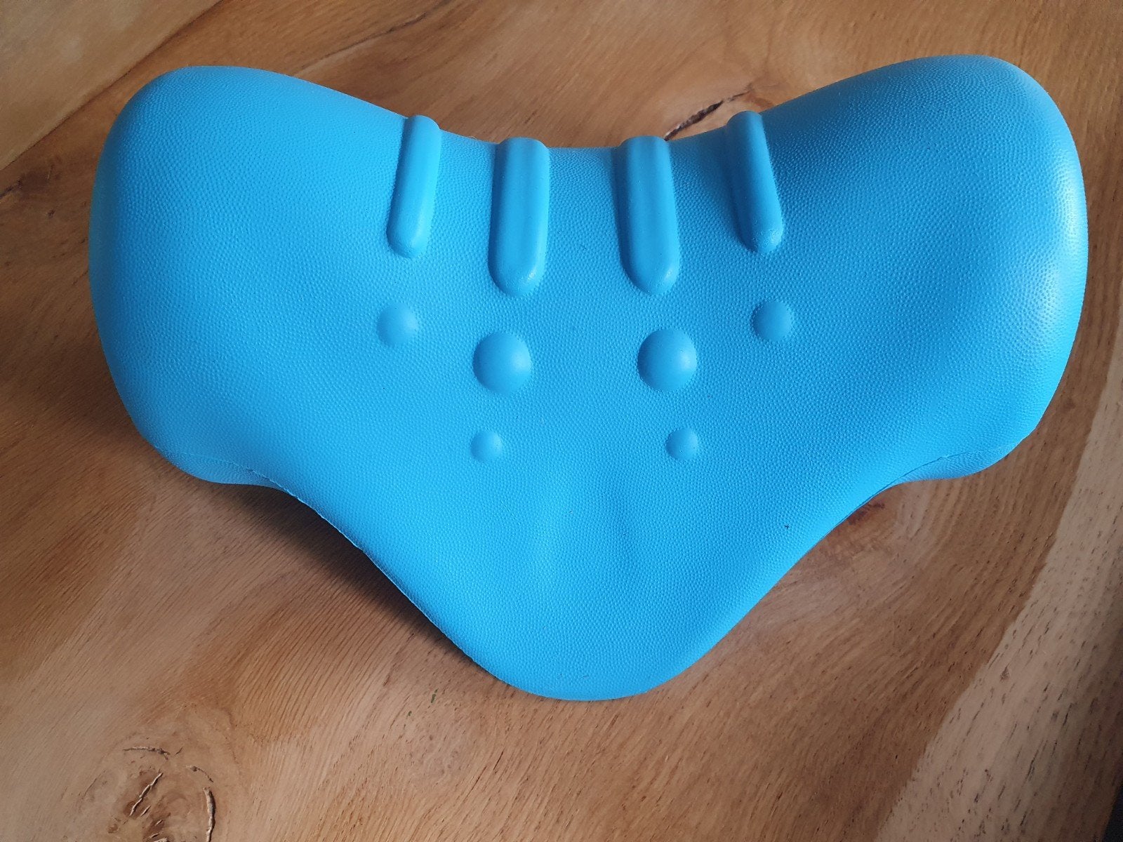 Blauw massagekussen (nek), Ophalen of Verzenden, Massagestoel of Kussen