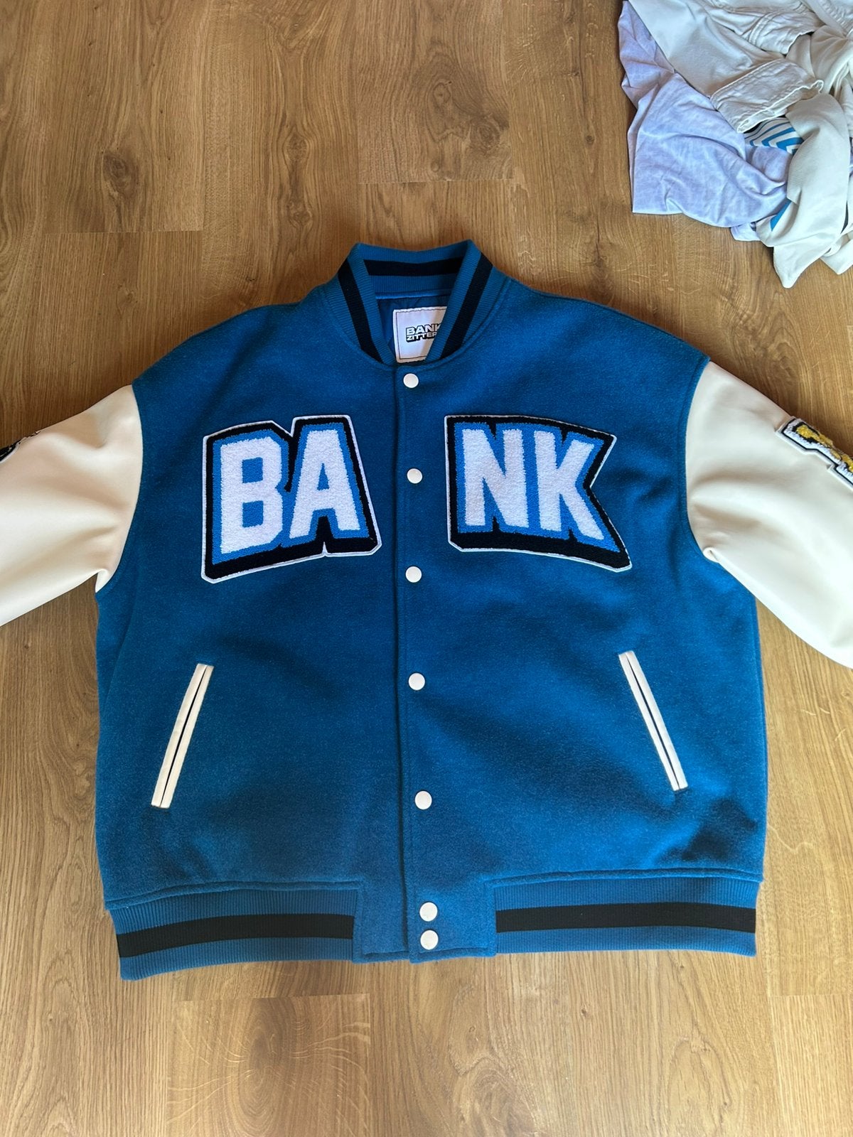 Bankiztters ziggo dome 10 jaar jas, Ophalen of Verzenden, Zo goed als nieuw, Maat 56/58 (XL), Blauw