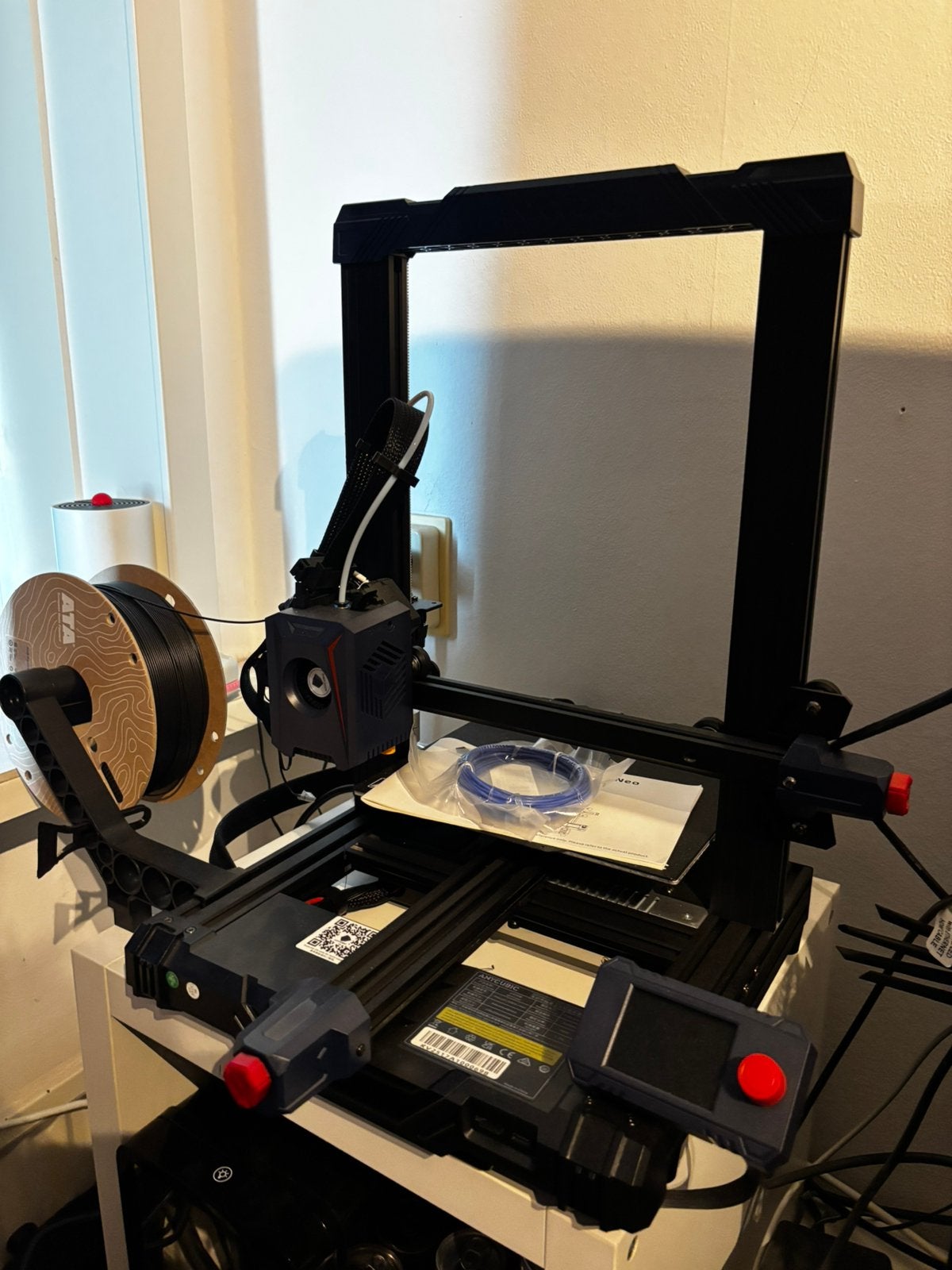 3D printer anycubic kobra 2 neo, Computers en Software, 3D Printers, Ophalen, Zo goed als nieuw, Filament