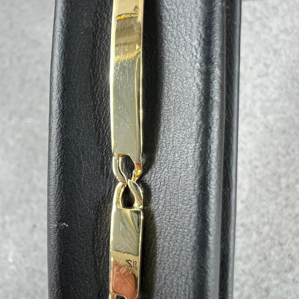 Gouden Armband | 14k | 9,2g | 21cm | 408837, Ophalen of Verzenden, Gebruikt, Goud, Goud