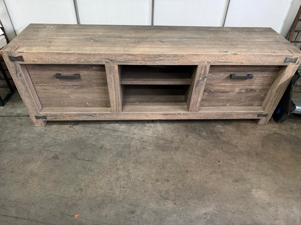 Tv meubel / Tv kast, Gebruikt, 150 tot 200 cm, Ophalen of Verzenden, Minder dan 100 cm