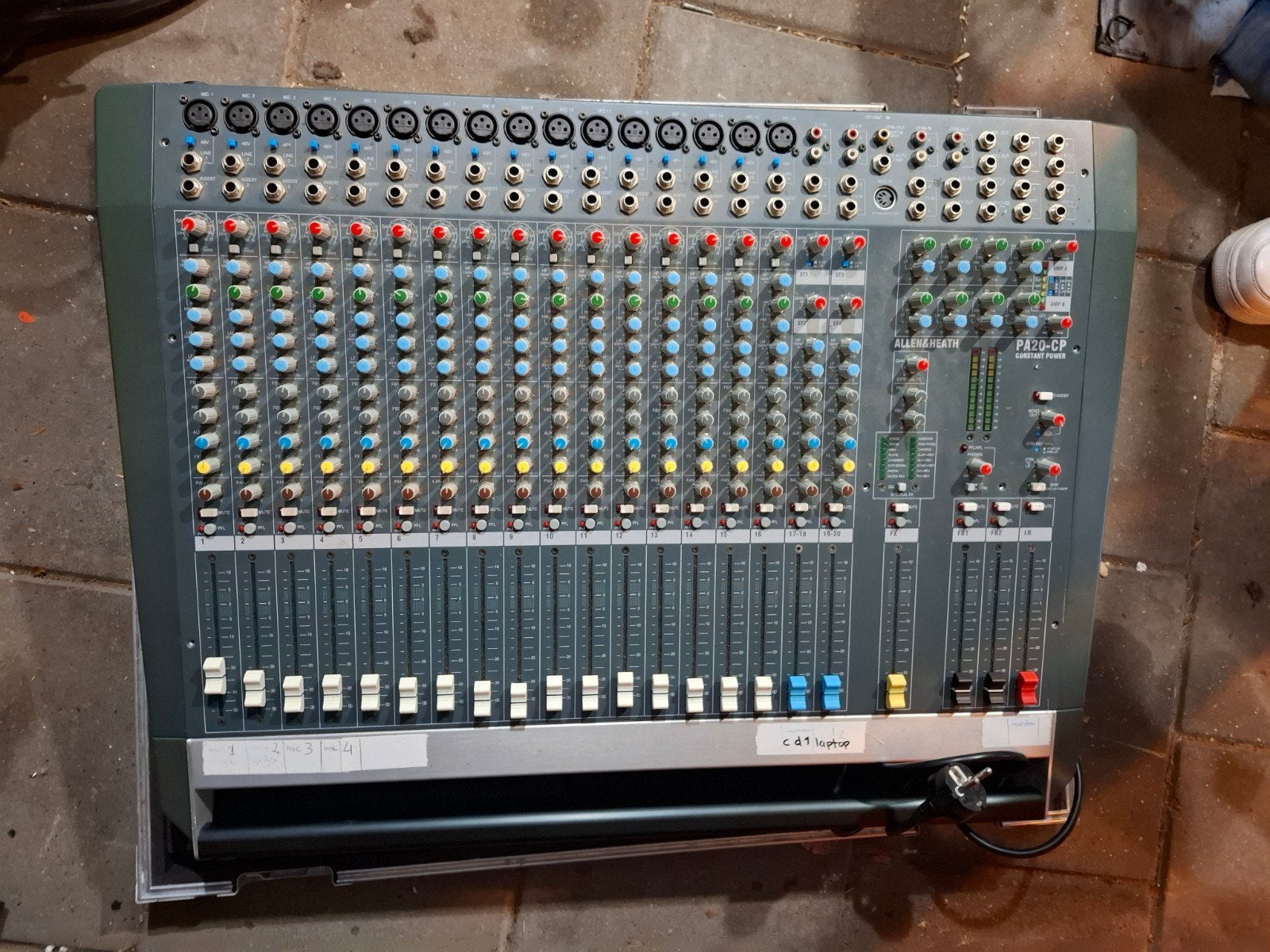 Allen  en heath PA20-CP constant power, Ophalen, Gebruikt, 10 tot 20 kanalen