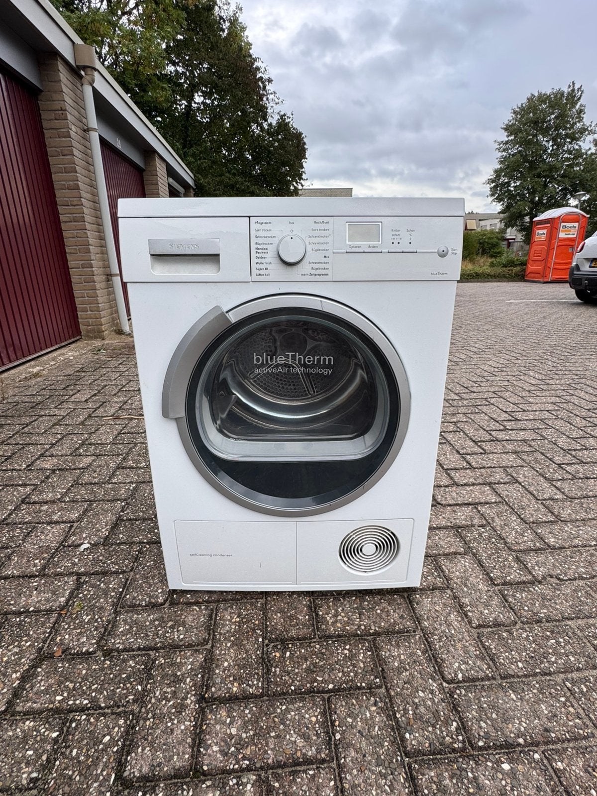 Siemens Warmtepompdroger 8 kilo 6 maanden garantie, Witgoed en Apparatuur, Wasdrogers, Ophalen, 8 tot 10 kg, Zo goed als nieuw