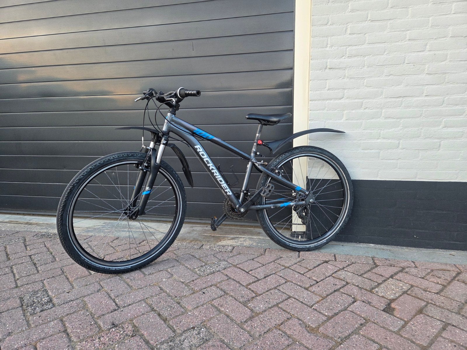 Rockrider 26 inch mountainbike - prima staat, Fietsen en Brommers, Gebruikt, Hardtail, Velgrem, Ophalen