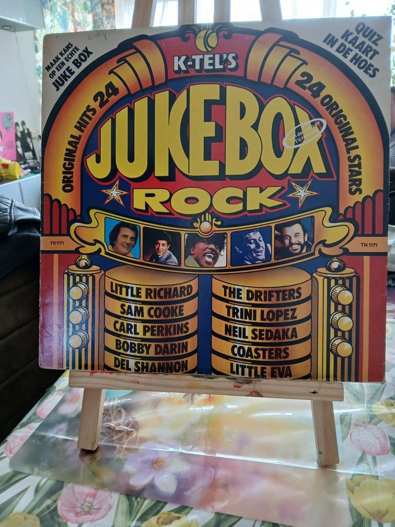 K-Tel's Jukebox Rock LP, Ophalen of Verzenden