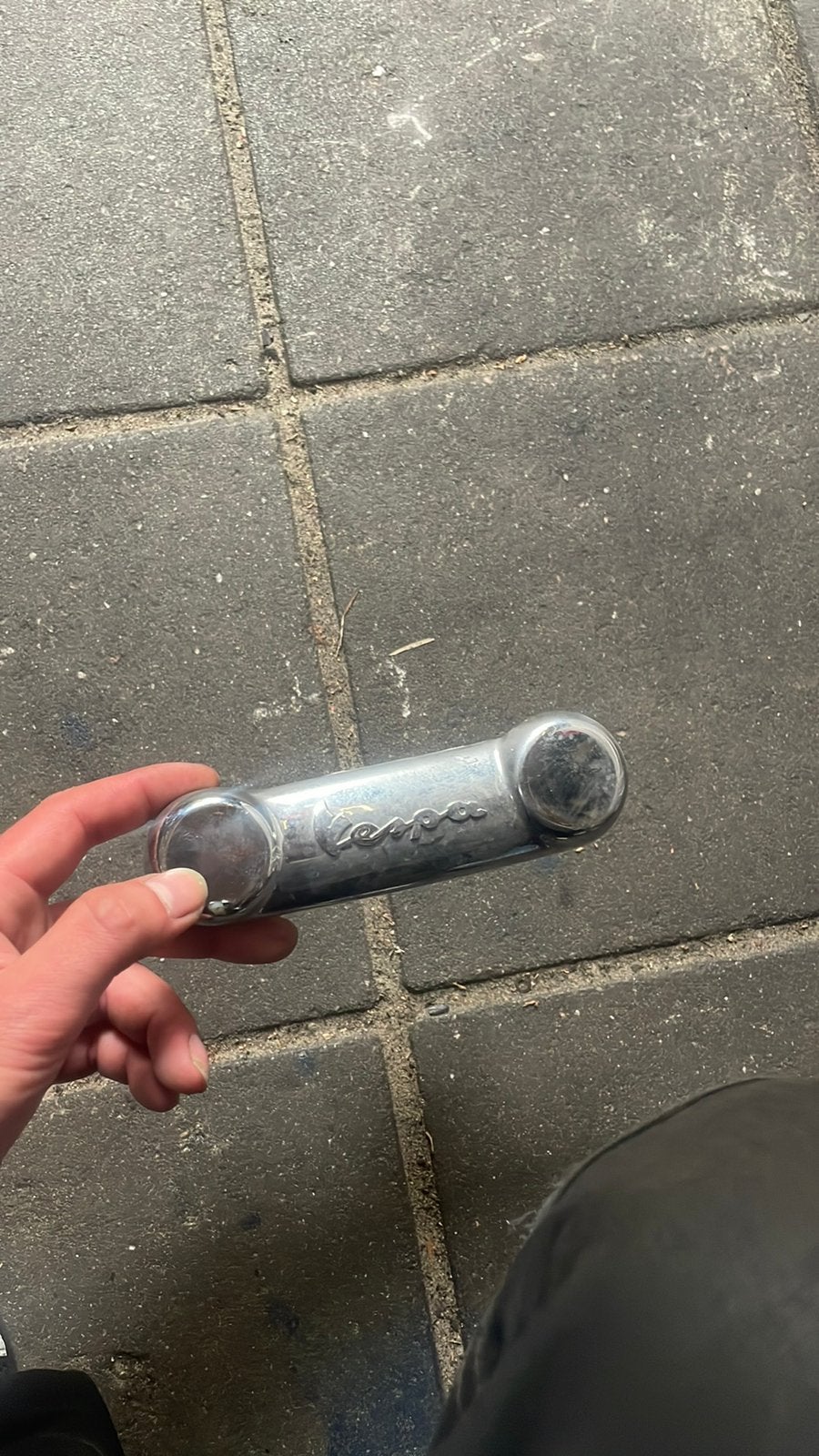 Piaggio sp voorvork/vespa mono voorvork kapje chrome, Ophalen of Verzenden, Zo goed als nieuw, Overige typen