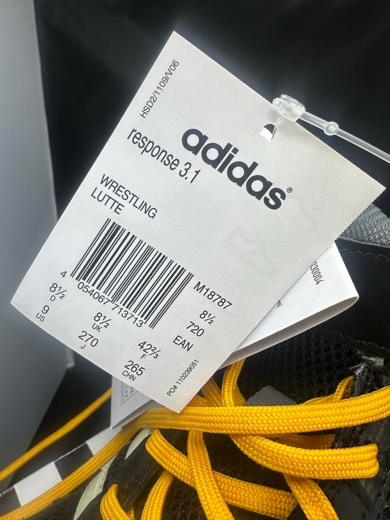 Nieuwe Adidas Response 3.1 worstelschoenen - Maat 42 2/3, Sport en Fitness, Vechtsporten en Zelfverdediging, S, Overige, Nieuw